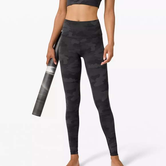 lululemon athletica Pants - Black Camo Align Lululemon Leggings